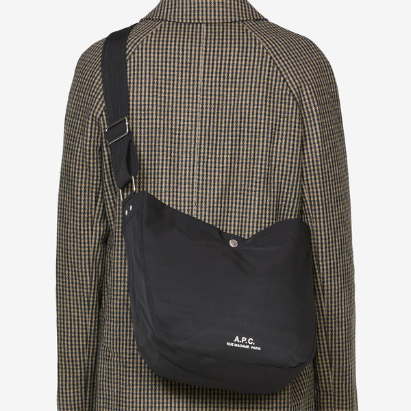Journal Satchel Water Repellent Black Bags
