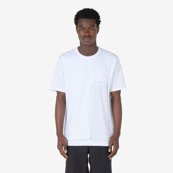 Panelled T-Shirt White