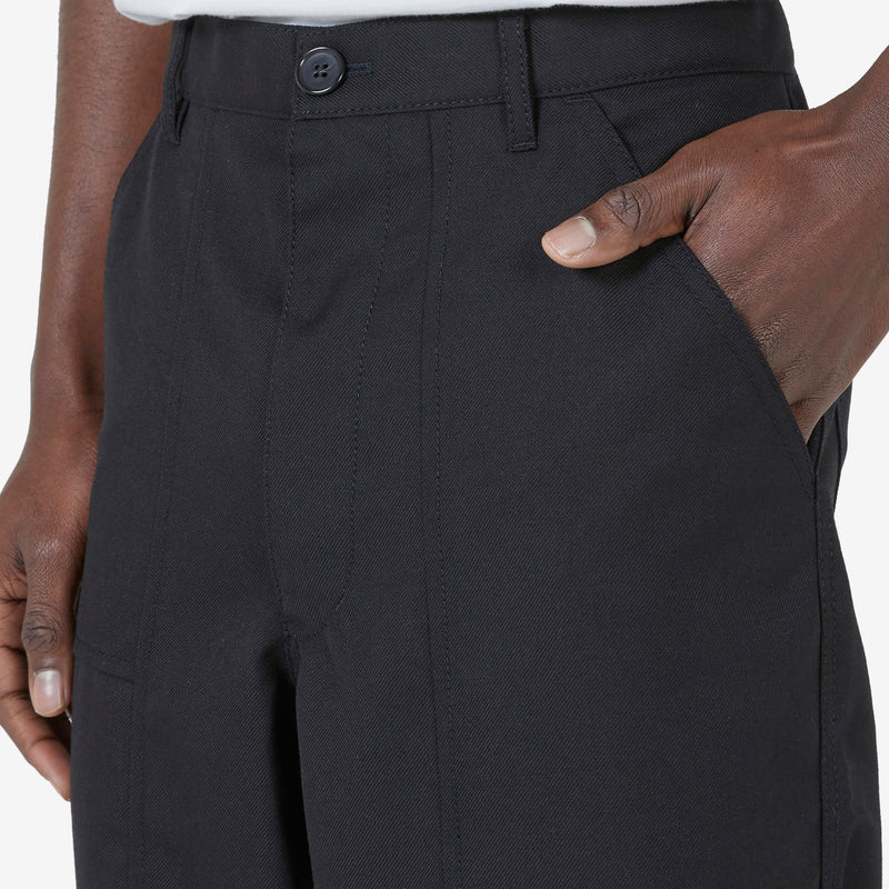 Panelled Pant Black