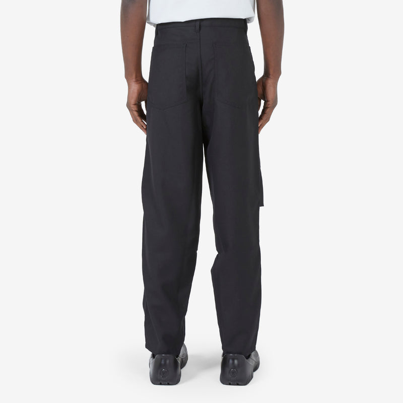 Panelled Pant Black