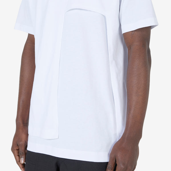 Panelled T-Shirt White