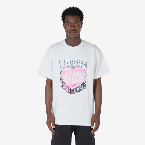 Forever and Always T-Shirt Melange Grey
