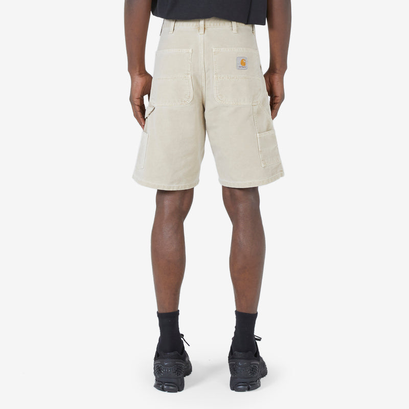 Double Knee Short Dusty H Brown Faded