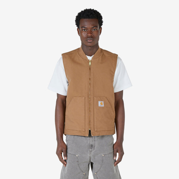 Classic Vest Hamilton Brown Rinsed