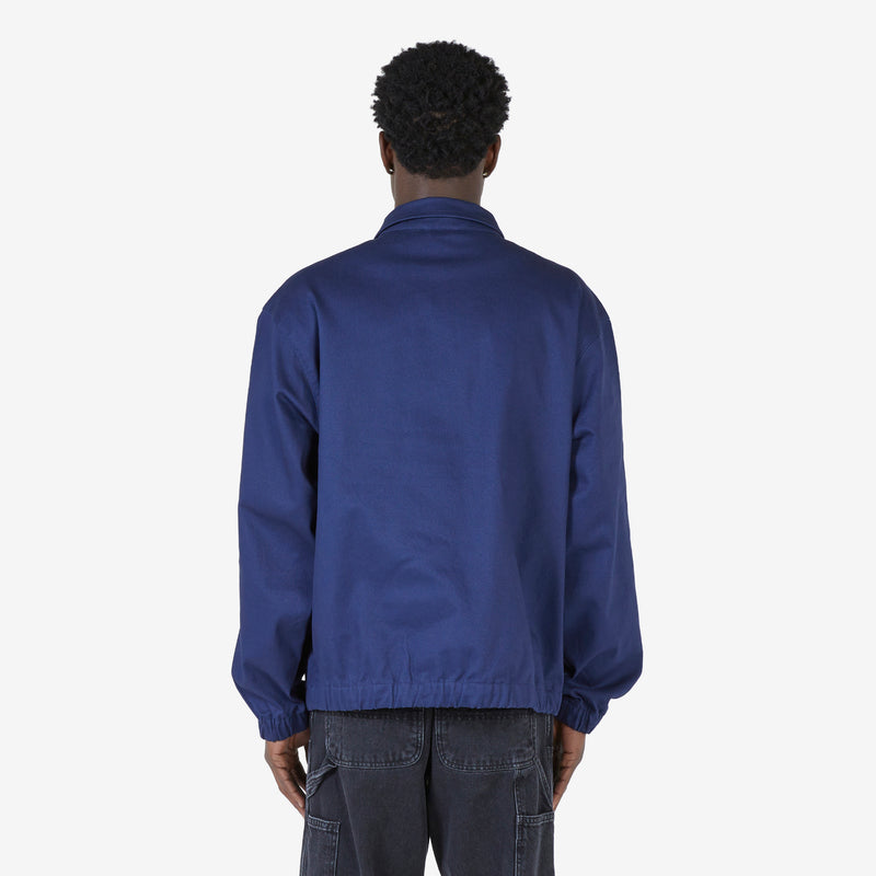 Woven Twill Premium Skate Jacket Midnight Navy
