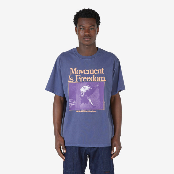 Movement T-Shirt Navy Pigment
