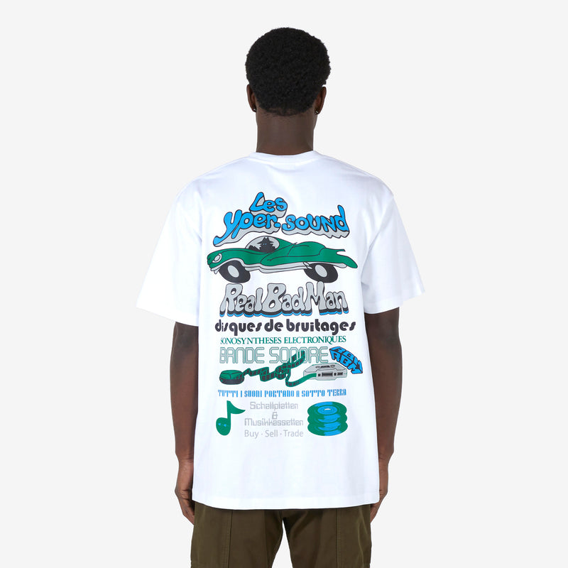 Les Yper Sound Short Sleeve T-Shirt White