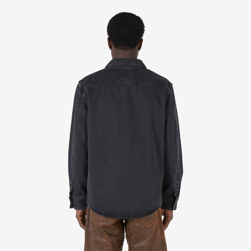 Vittorio Overshirt Washed Black