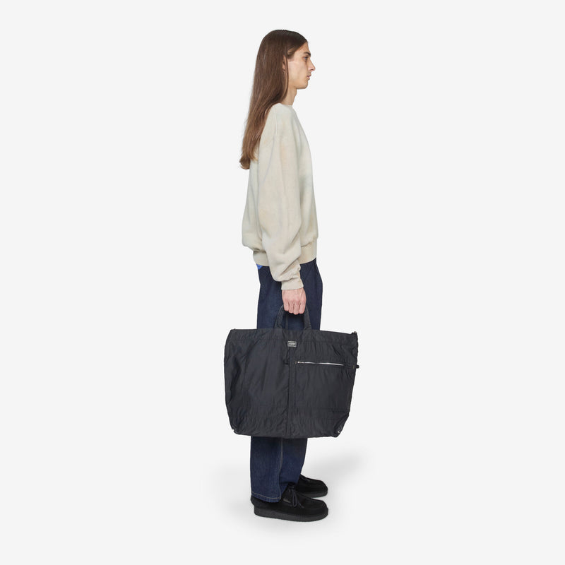 Mile 2-Way Tote Bag Black (L) Bags
