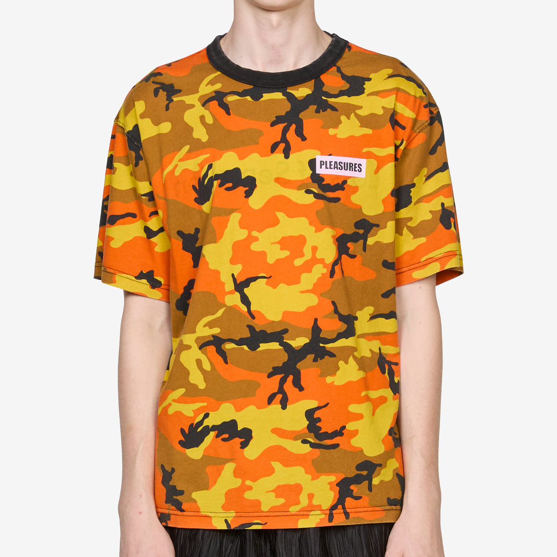 Sensation Camo Shirt Orange Shirts
