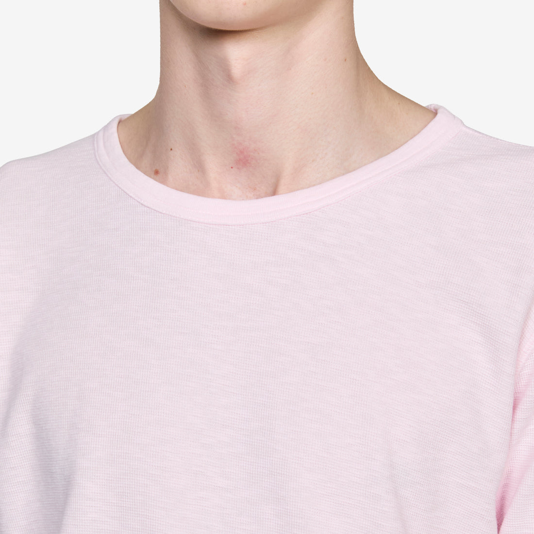Jagger Waffle T-Shirt Light Pink Tees