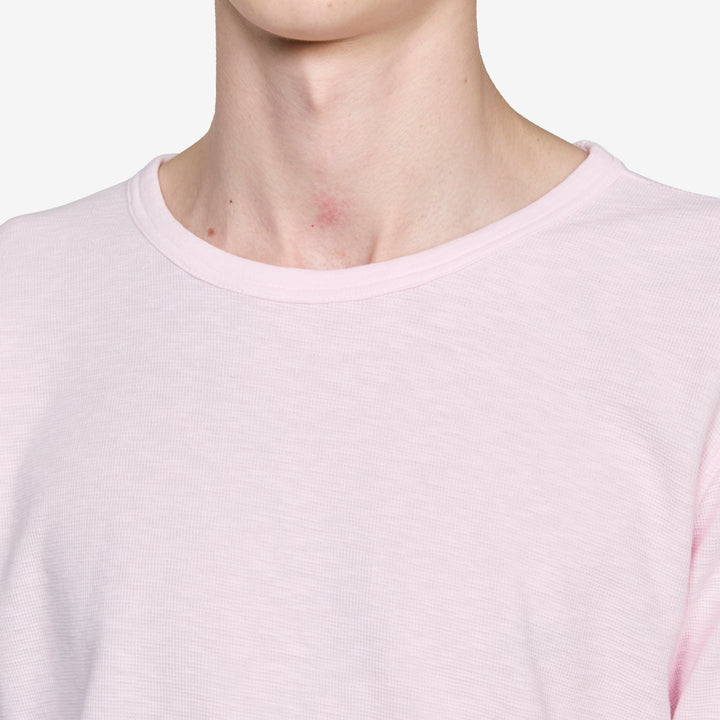 Jagger Waffle T-Shirt Light Pink