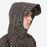 Check Smock Anorak Beige | Dark Brown