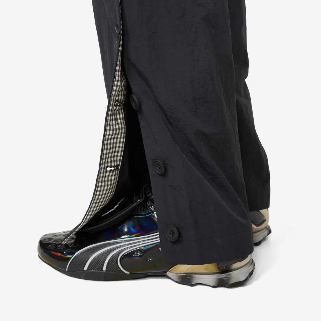 Antique Nylon Pants Carbon Black Pants