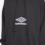 OG Logo Mask Hoodie Washed Black