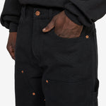 Double Knee Carpenter Pant Used Black