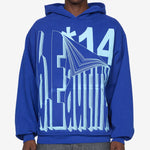 Flip Hoodie Cobalt Blue
