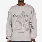 ACG 'Tuff Fleece' Therma-FIT Pullover Crew-Neck Sweatshirt College Grey
