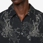 Every Shirt Shortsleeve Death Paisley Print