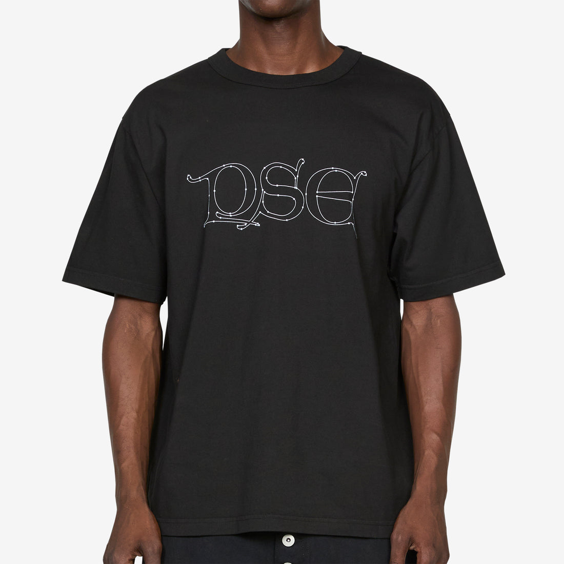 Gothic Logo T-Shirt Black Tees