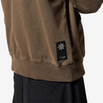 Bomber Zip Hood Brown