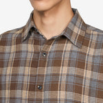 Hold Shirt Brown | Blue
