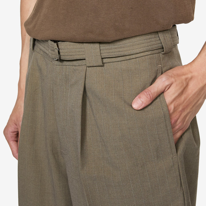 Above The Clouds x Cut Short Grey Pinstripe