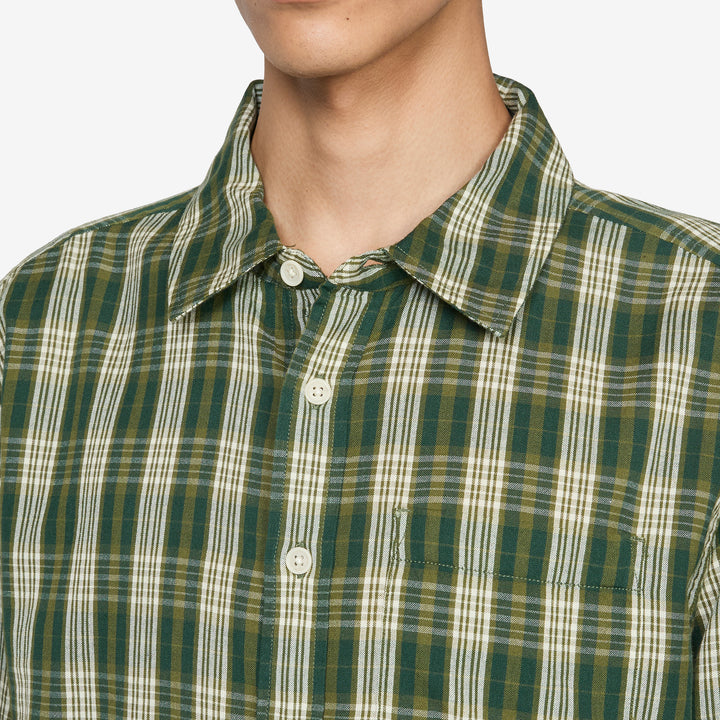 Verdant Check Longsleeve Shirt Green