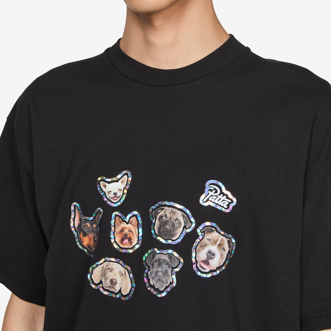 Dogs T-Shirt Black Tees