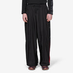 Y-3 Gradient 3 Stripes Nylon Wide Pants Black