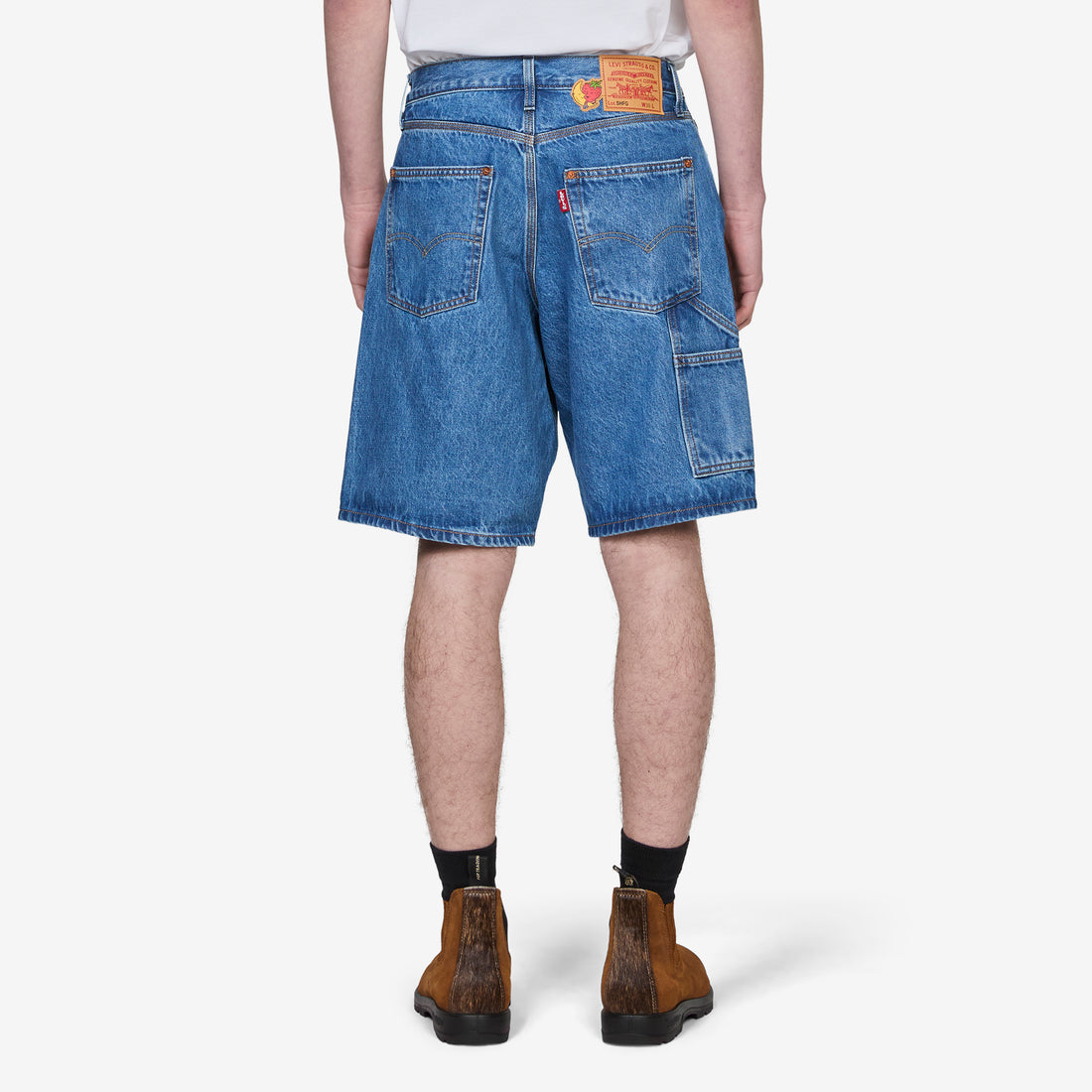 Sky High Farm x Baggy Utility Shorts Mid Stone Shorts