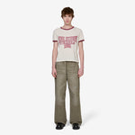 Eram College T-Shirt Off White | Burgundy