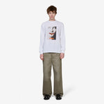 No Silence Longsleeve T-Shirt White