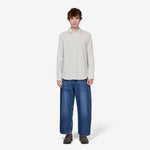 View Shirt Parchment | Black Stripe