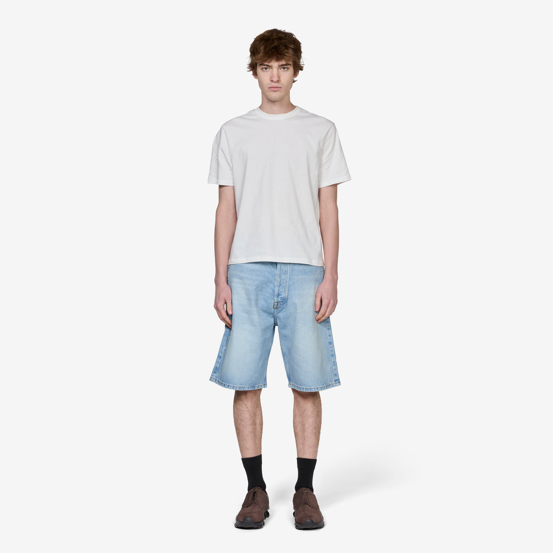 Marylebone Short Bleached Wash Shorts
