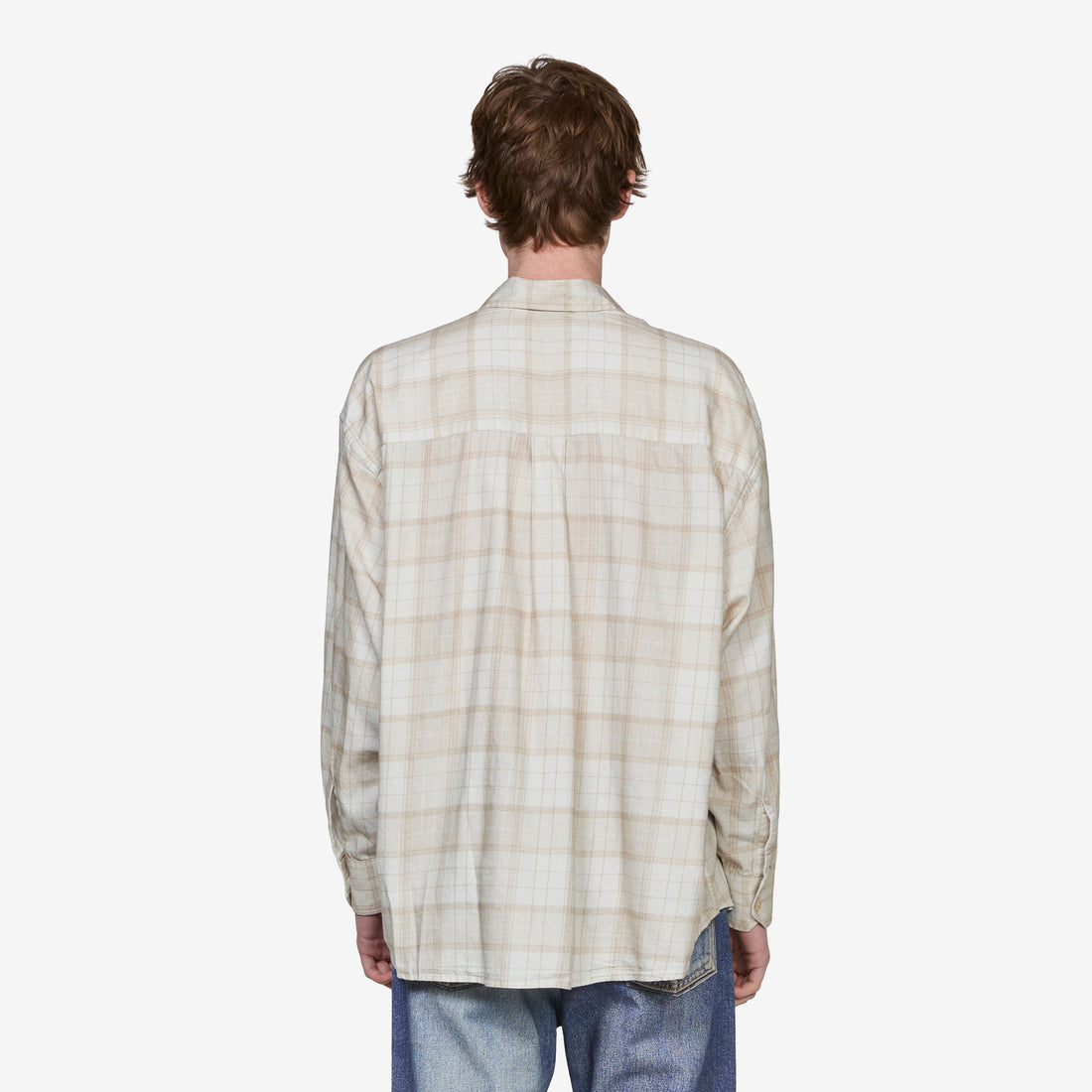 Borrowed Shirt Stella Check Print Shirts