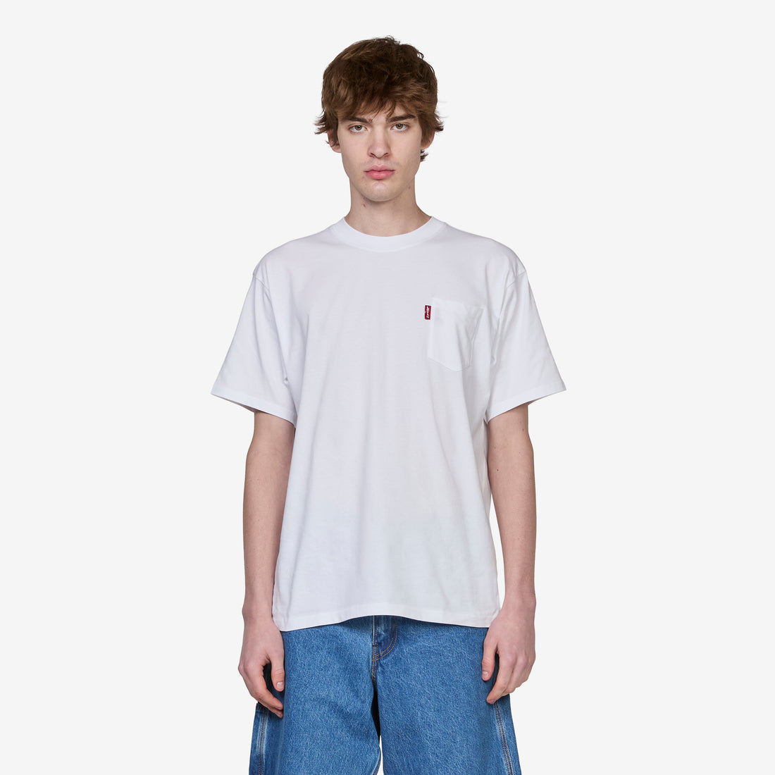 Sky High Farm x Pocket T-Shirt White Tees