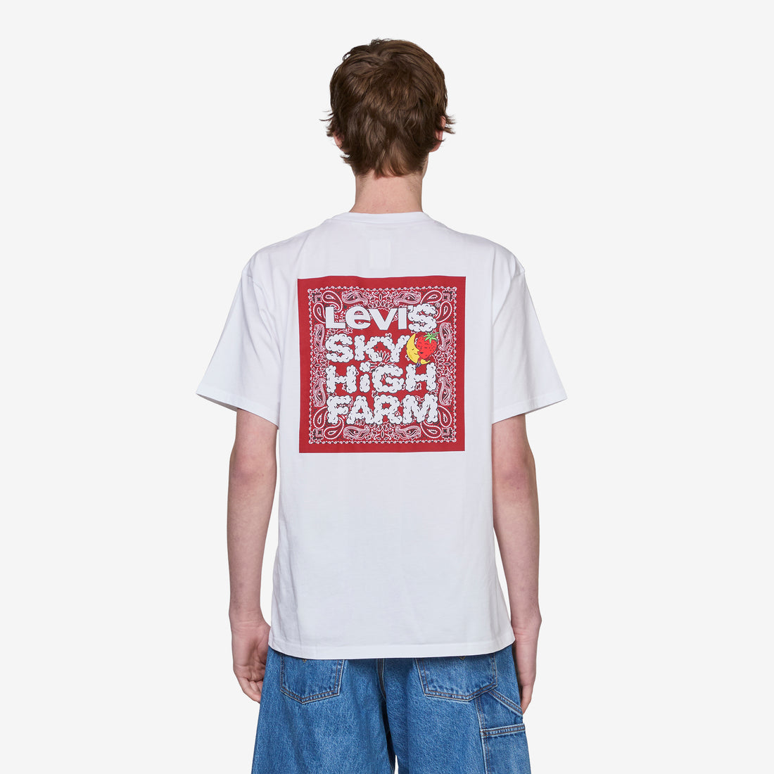 Sky High Farm x Pocket T-Shirt White Tees