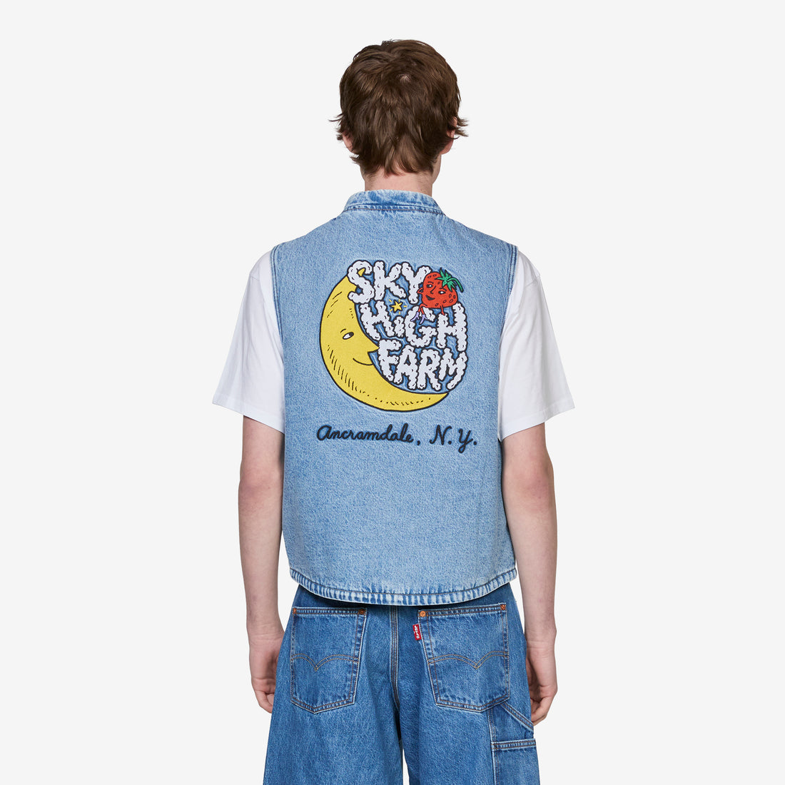 Sky High Farm x Vest Light Stone Jackets