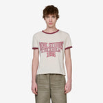 Eram College T-Shirt Off White | Burgundy