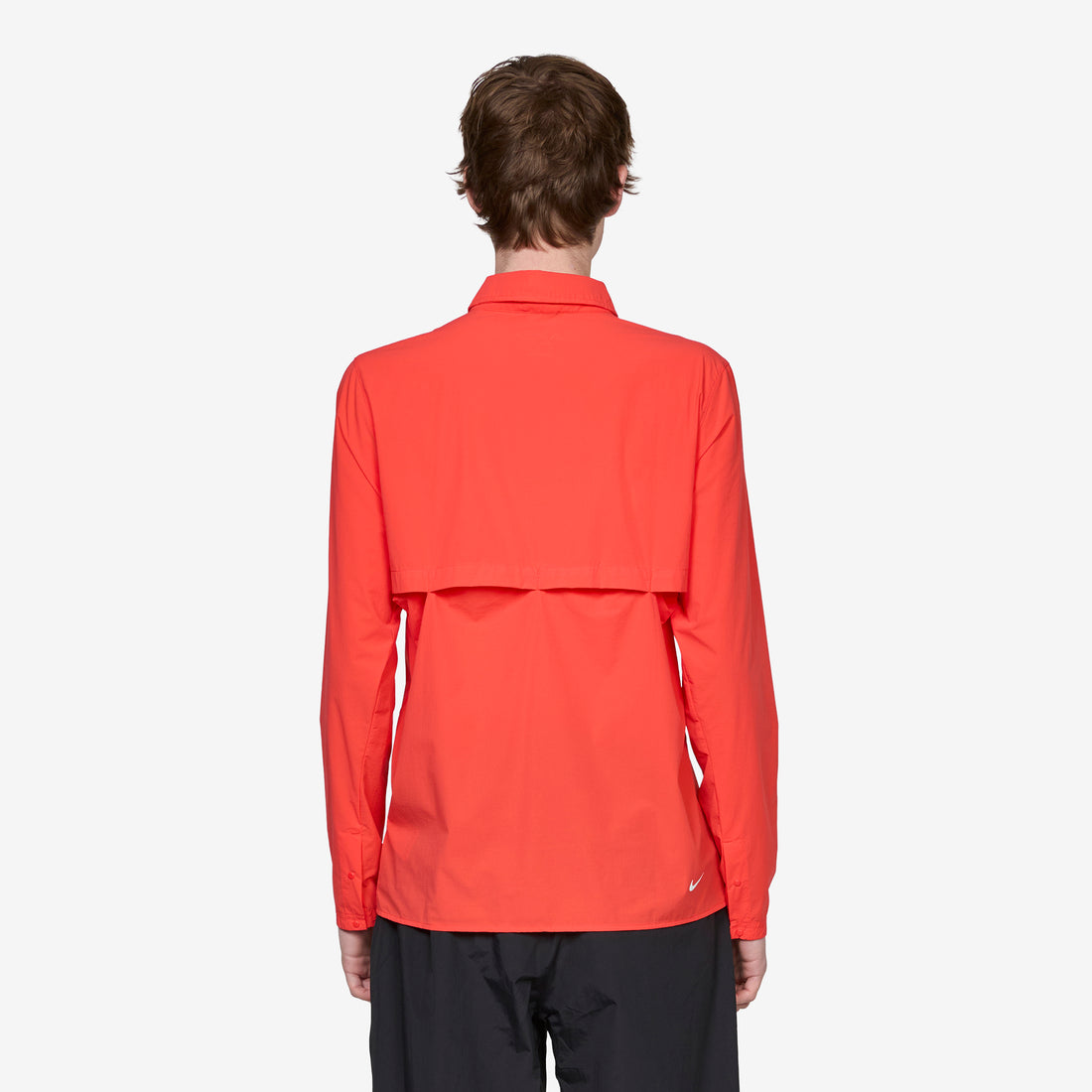 ACG 'Aireez' Long-Sleeve Button-Up Trail Running Top Light Crimson | Summit White Shirts
