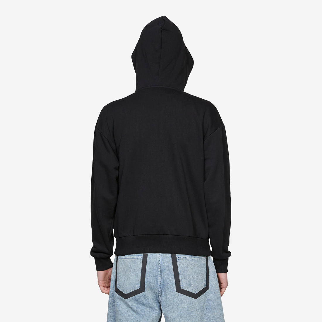Solo Fleece Full-Zip Hoodie Total Black | Sail Jumpers
