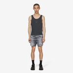 MothTech™ Waffle Singlet Aged Black