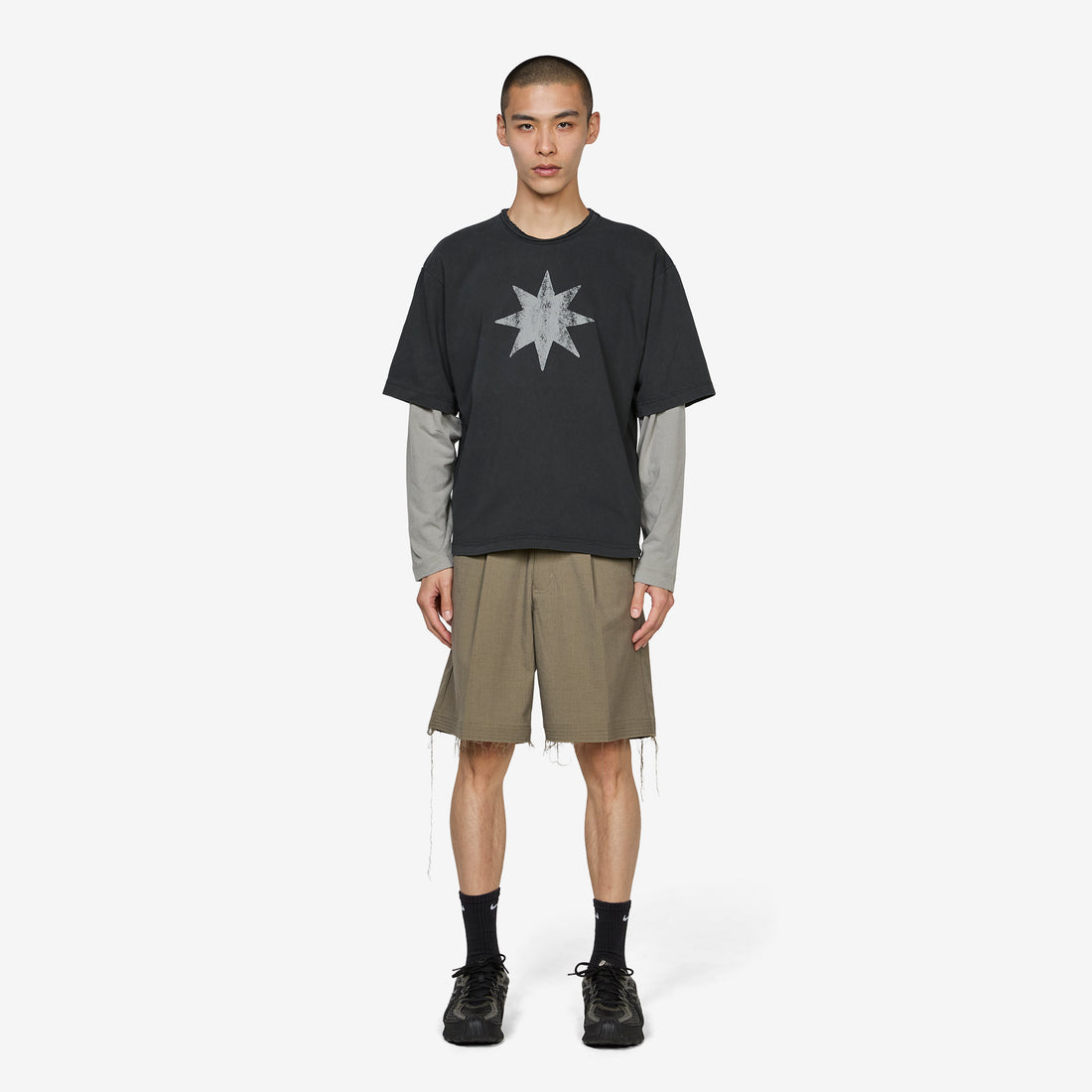Star Dream Layer T-Shirt Black | Stone Tees