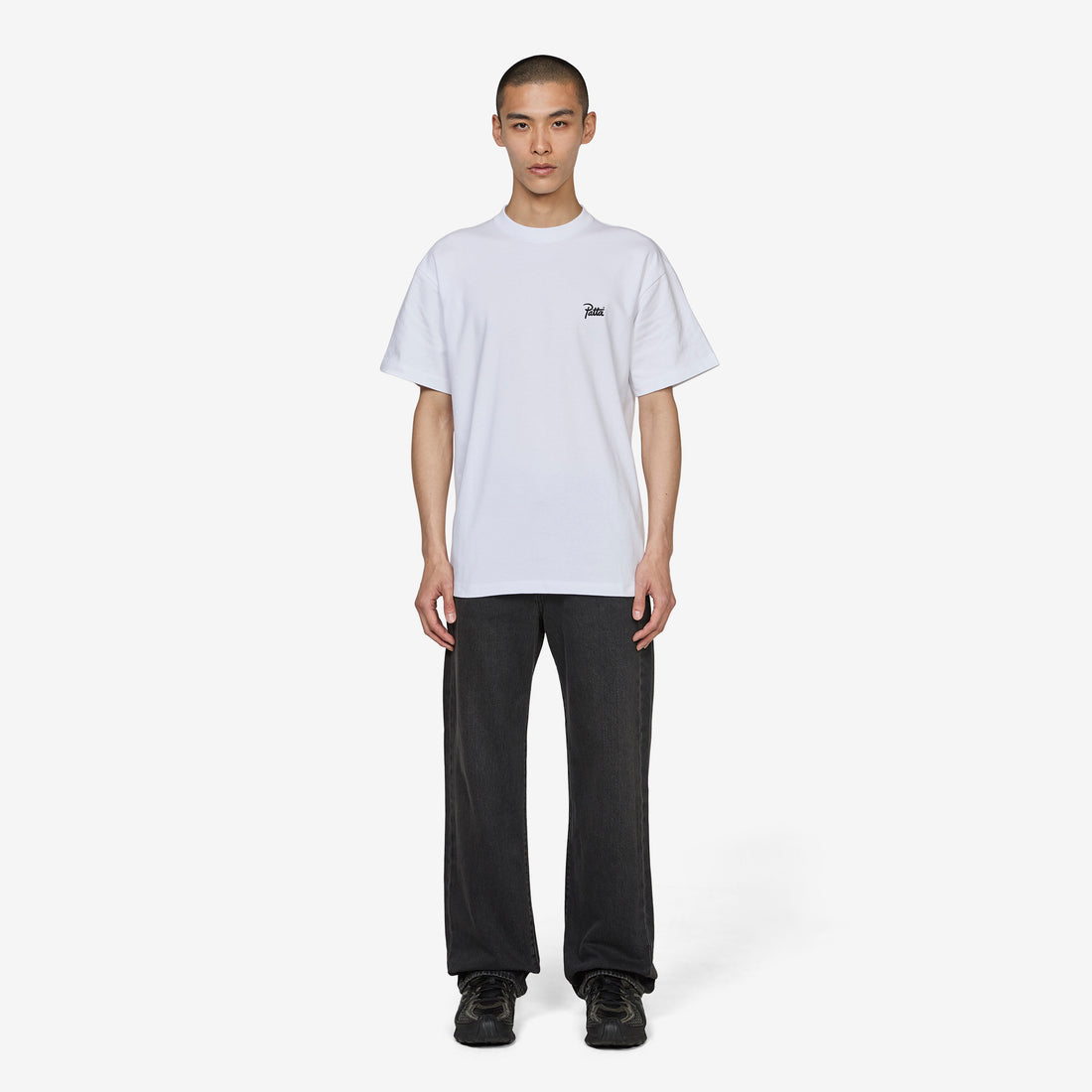 Script Logo T-Shirt White Tees