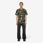 Waffle Script Logo T-Shirt Woodland Camo
