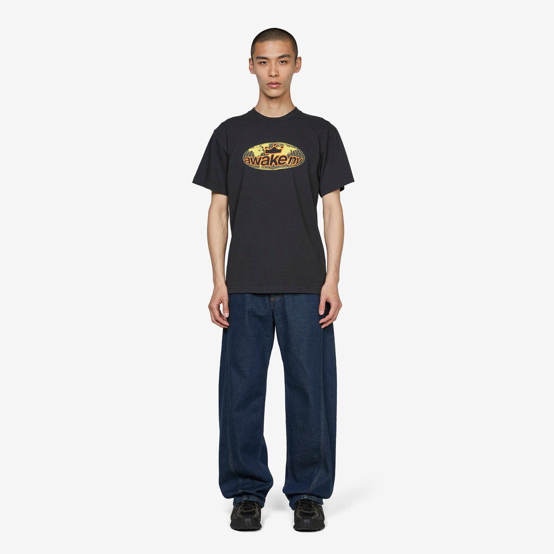 Worldwide Static T-Shirt Black Tees