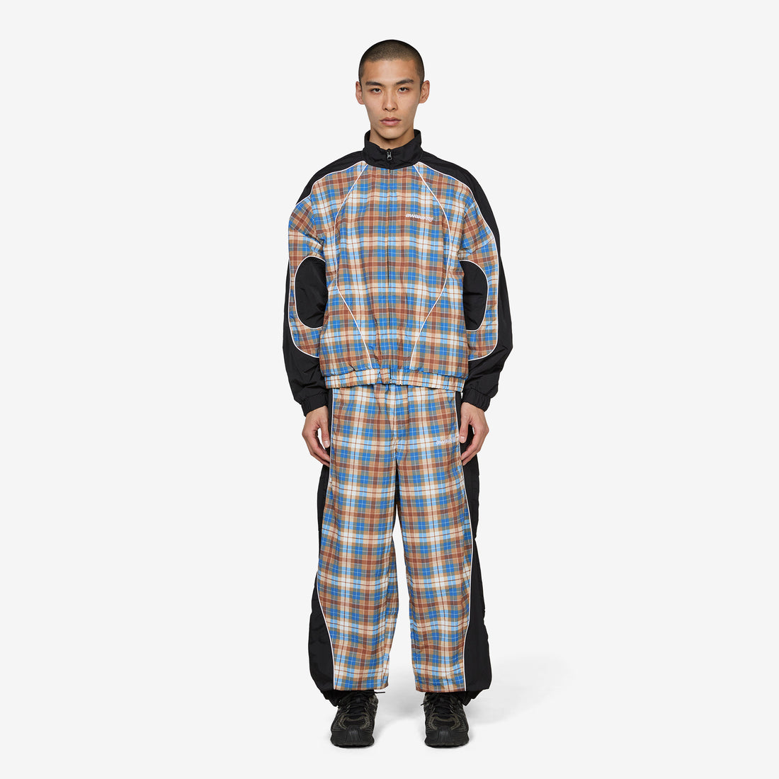 Les Performance Track Pant Plaid Pants