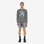 MothTech™ Long T-Shirt Faded Black Scorpion