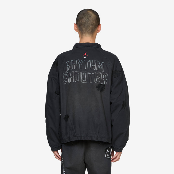 NOMARHYTHM TEXTILE x Bomber Jacket Black | University Red | White